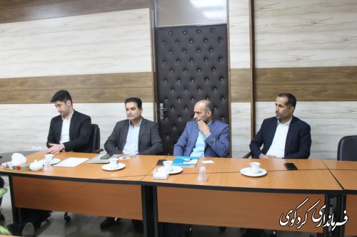 نشست پیگیری  بند ۶۱ مصوبه شورای اداری مشترک استان و شهرستان برگزار شد