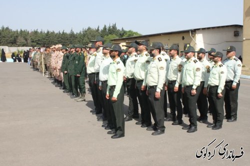حضور فرماندار در صبحگاه مشترک نیروی انتظامی و سپاهی