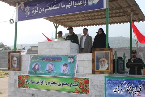 حضور فرماندار در صبحگاه مشترک نیروی انتظامی و سپاهی
