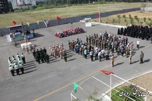حضور فرماندار در صبحگاه مشترک نیروی انتظامی و سپاهی