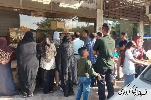 بازدید فرشته ترک فرماندار کردکوی از نانوایی های سطح شهرستان