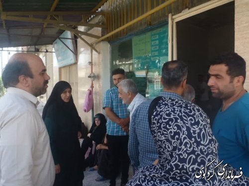 بازدید فرشته ترک فرماندار کردکوی از نانوایی های سطح شهرستان