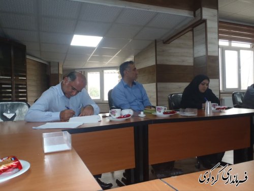 نخستین نشست رسمی ستاد انتخاباتی  شهرستان کردکوی