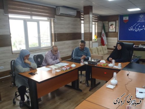 نخستین نشست رسمی ستاد انتخاباتی  شهرستان کردکوی