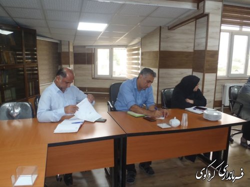 نخستین نشست رسمی ستاد انتخاباتی  شهرستان کردکوی