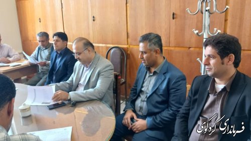 دومین جلسه هیات اجرایی ستاد انتخابات شهرستان کردکوی