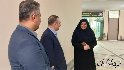 دیدار و نشست معاون توسعه مدیریت و منابع استاندار با فرماندار و کارکنان فرمانداری کردکوی