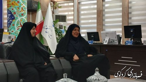 دیدار فرماندار کردکوی با اعضای ستاد انتخابات استان
