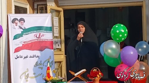 مراسم پدافندغیرعامل درمدرسه ابتدایی خیری خطیری کردکوی برگزار شد