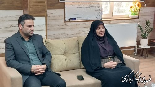 دیدار معاون مدیر کل انتقال خون استان با فرماندار شهرستان کردکوی
