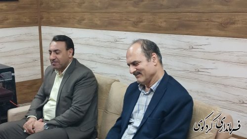 دیدار مدیر کل دامپزشکی استان گلستان با فرماندار کردکوی 