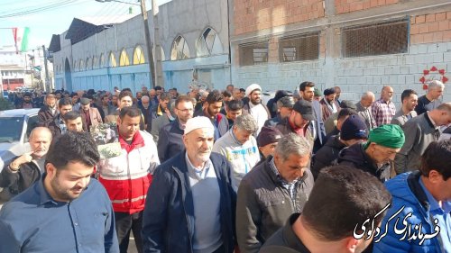 محکومیت حادثه تروریستی گلزار شهدای کرمان در شهرستان کردکوی 