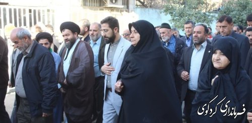 محکومیت حادثه تروریستی گلزار شهدای کرمان در شهرستان کردکوی 