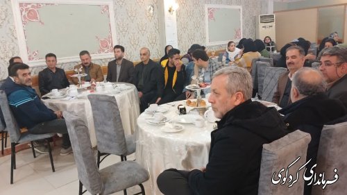 مراسم حضور حداکثری اصناف در انتخابات برگزار شد 