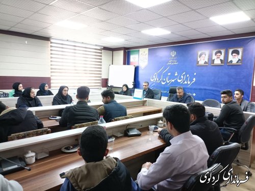 دوره آموزشی کاربران صندوق شعب اخذ رای در فرمانداری شهرستان کردکوی برگزار شد 