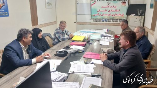 بازدید رییس ستاد انتخابات غرب گلستان از حوزه های فرعی 
