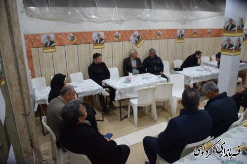 بازدید رییس ستاد انتخابات شهرستان از ستاد انتخاباتی نامزدهای در کردکوی