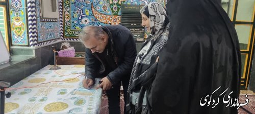 گزارش تصویری // حضور پرشور مردمان روستای دنگلان در پای صندوق اخذ رای