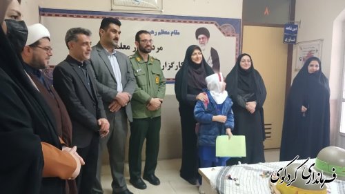 افتتاح نمایشگاه عکس شهید در آموزش و پرورش شهرستان کردکوی 