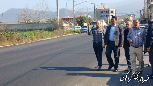 اجرای بیش از 40 هزار متر مربع آسفالت در روستاهای بخش مرکزی کردکوی 