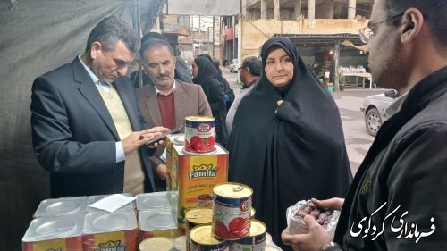 بازدید مدیر کل صمت گلستان از فروشگاههای تنظیم بازار کردکوی