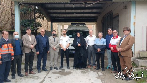 گزارش تصویری // بازدید عیدانه ترک فرماندار و رییس ستاد سفر شهرستان کردکوی از دستگاه‌های خدمات رسان