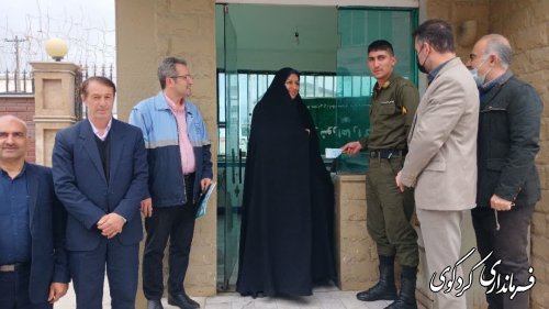 گزارش تصویری // بازدید عیدانه ترک فرماندار و رییس ستاد سفر شهرستان کردکوی از دستگاه‌های خدمات رسان