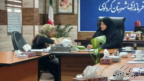 ملاقات مردمی فرماندار کردکوی با شهروندان