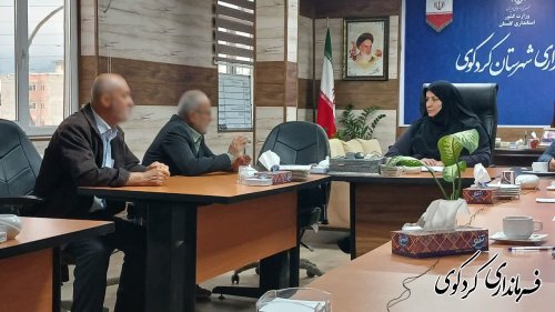 ملاقات مردمی فرماندار کردکوی با شهروندان