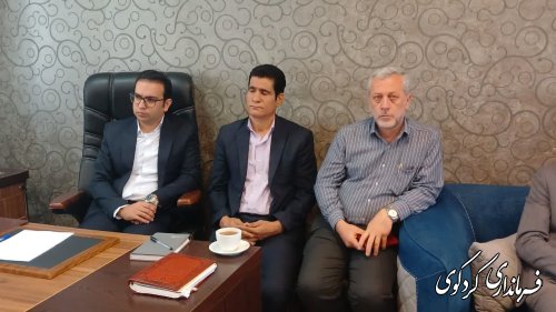 جلسه پیگیری رفع موانع تولید شهرستان کردکوی