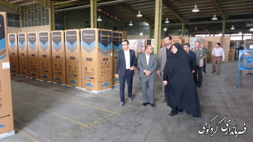 جلسه پیگیری رفع موانع تولید شهرستان کردکوی