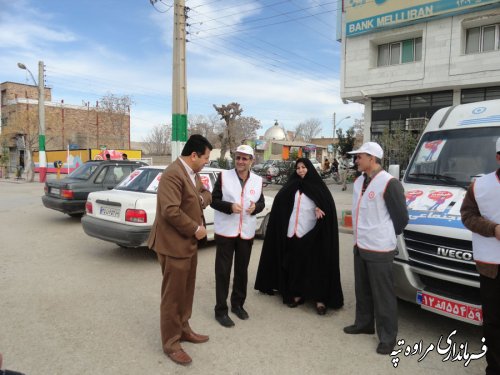 بازدید مدیر کل سازمان بهزیستی از شهرستان مراوه تپه