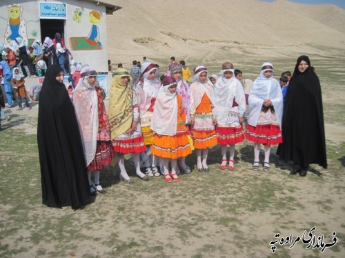 افتتاح نمازخانه مدرسه عشایری در دشت تقر