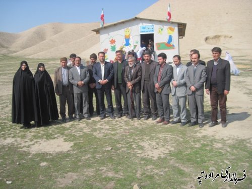 افتتاح نمازخانه مدرسه عشایری در دشت تقر