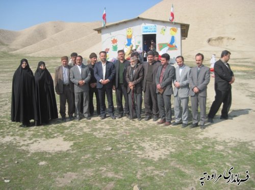 افتتاح نمازخانه مدرسه عشایری در دشت تقر