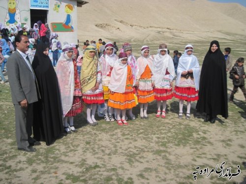 افتتاح نمازخانه مدرسه عشایری در دشت تقر