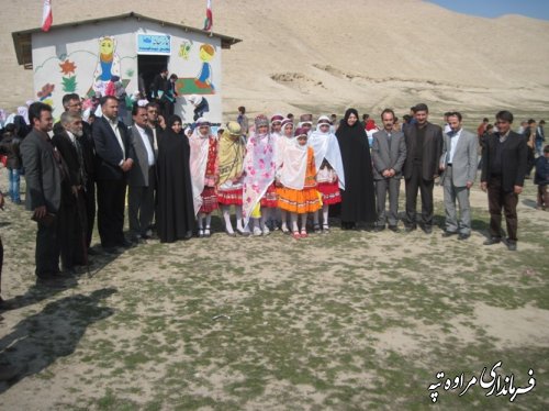 افتتاح نمازخانه مدرسه عشایری در دشت تقر