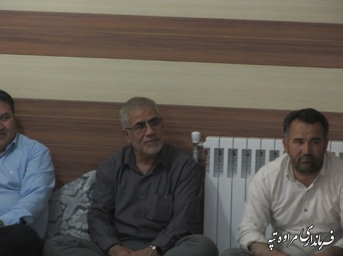 بازدید معاون روستایی بنیاد مسکن کشور از شهرستان مراوه تپه