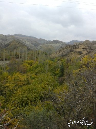 بازدید فرماندار از روستای مرزی پست دره ی بالا