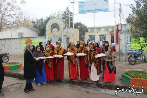 برپایی کاروان وحدت در مراوه تپه