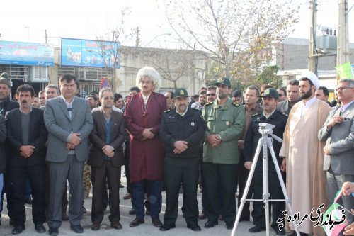 فرماندار مراوه تپه : حماسه 9 دی حاصل وحدت ، همدلی و همزبانی ملت بزرگ ایران است . 