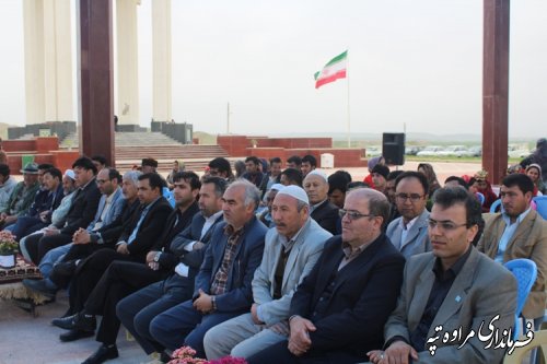 برگزاری جشنواره فرهنگی همگام با مرزداران و جشنواره نوروزگاه در شهرستان مراوه تپه 