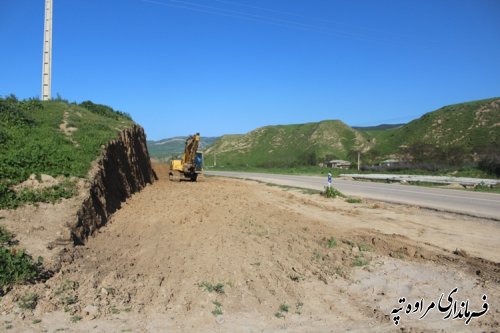 نهضت بزرگ گازرسانی به روستاهای شهرستان مراوه تپه 