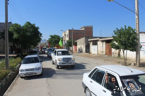 فرماندار مراوه تپه : حماسه آزادسازی خرمشهر جلوه ای از عنایت ویژه خداوند به انقلاب اسلامی ایران است . 