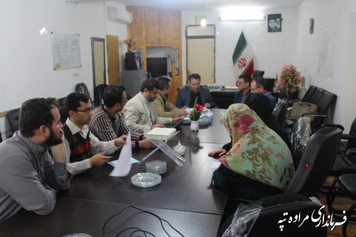 حضور معاون مديرکل امور اجتماعي و فرهنگي استانداري گلستان در شهرستان مراوه تپه 