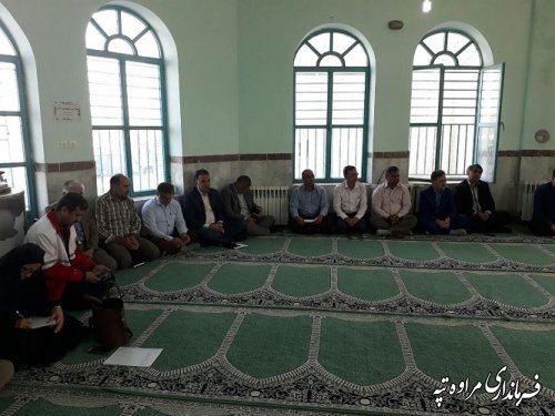 جلسه شورا ی اداری شهرستان مراوه تپه برگزار شد.