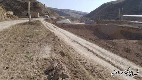 فرماندارمراوه تپه به همراه مدیر کل مدیریت بحران استان از روستای قرناق بازدید کرد.