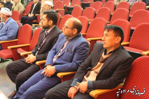 فرماندار مراوه تپه : تفکر بسیجی تفکری است که درآن خستگی ، ناامیدی ، یاس ، نفاق ،تفرقه و تکبر نیست.