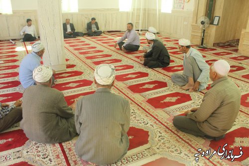 هفتمین جلسه پرسش و پاسخ ( میز خدمت) در روستای گوگدره برگزار شد