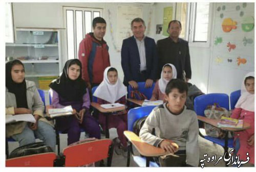 تلاش فرماندار شهرستان مراوه تپه برای ارائه خدمات به محرومترین روستای این شهرستان.